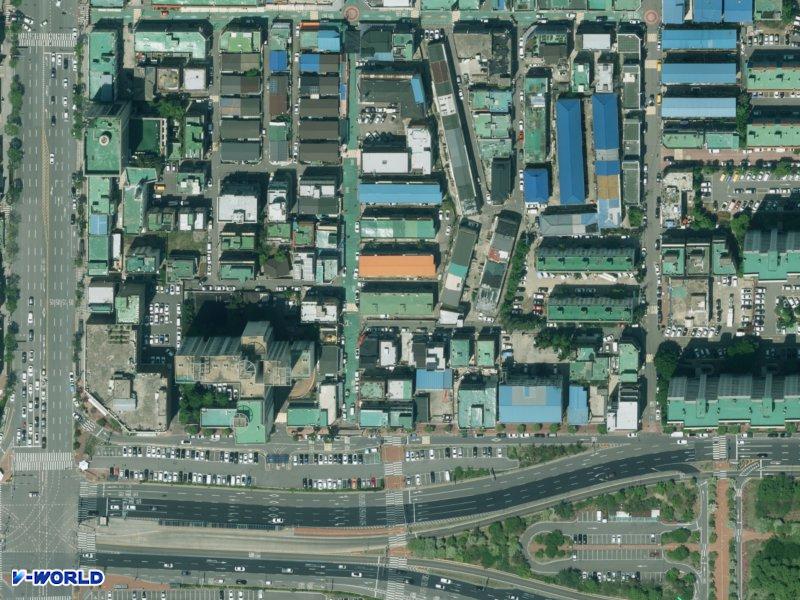 한우주택 항공사진