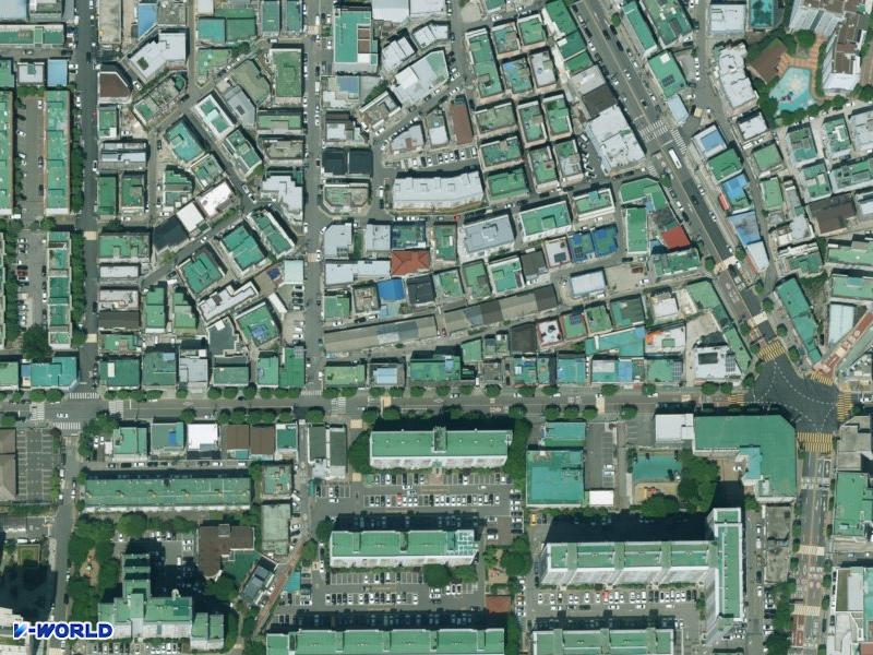 삼신연립 항공사진