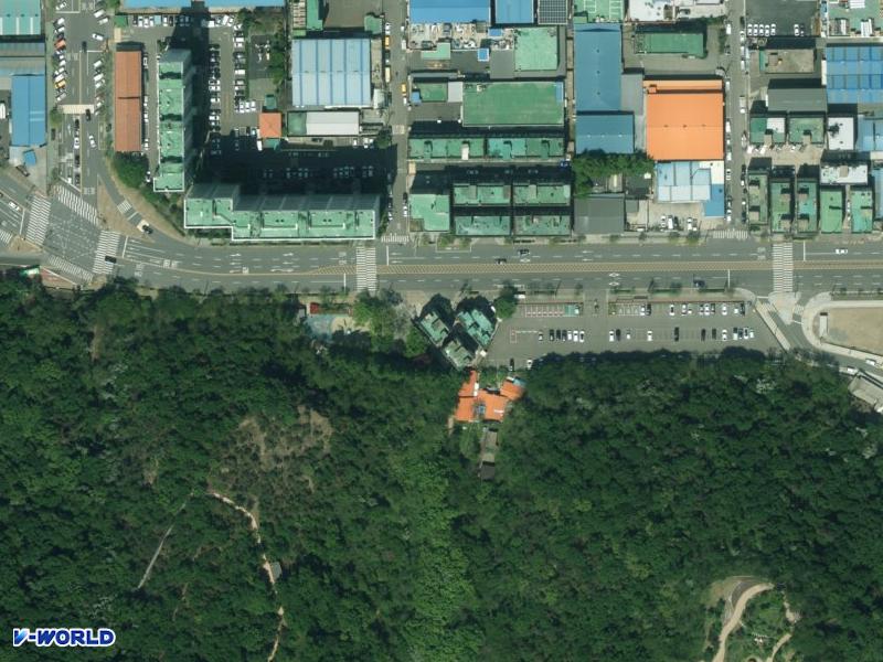 창대산호빌라 항공사진
