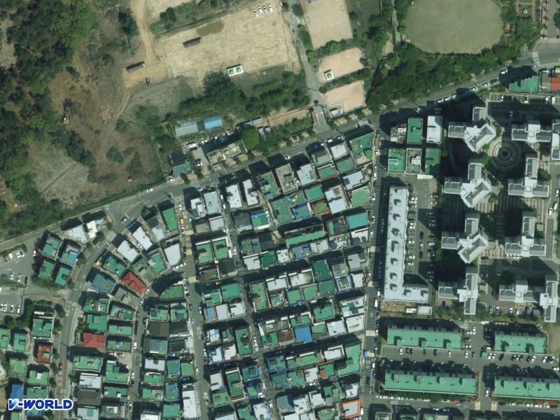 계양다세대 항공사진