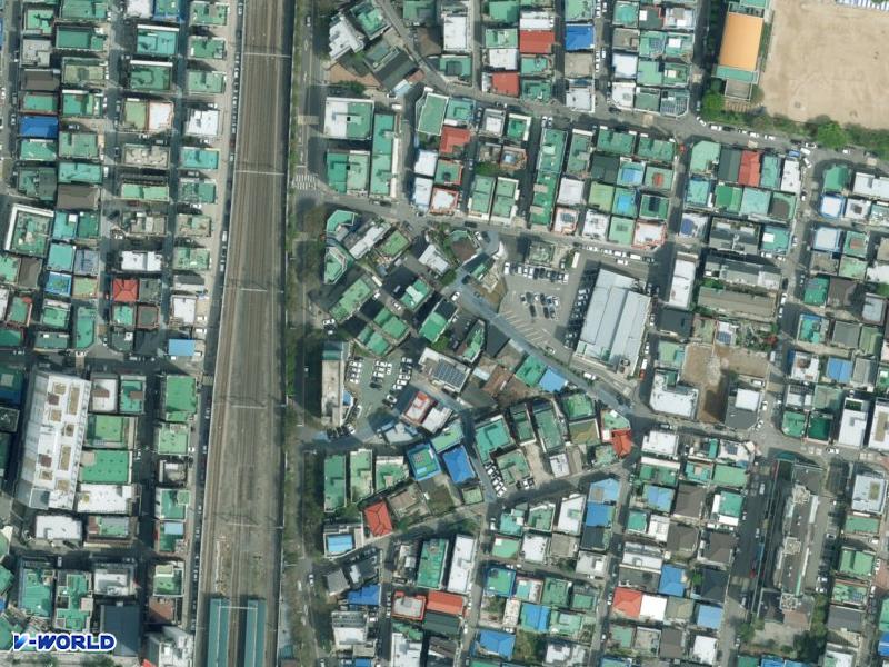 명동빌라 항공사진