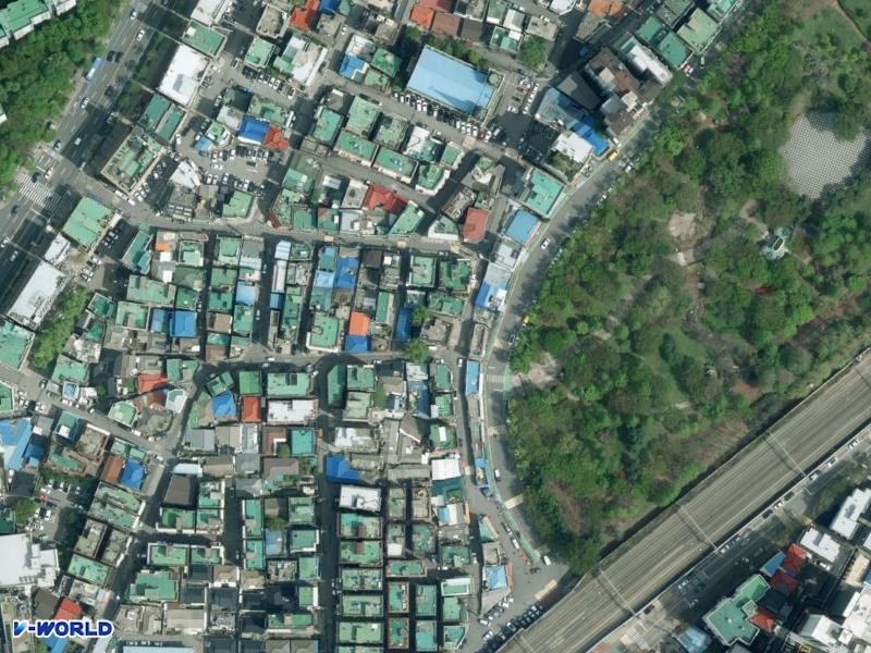 백운빌라 항공사진