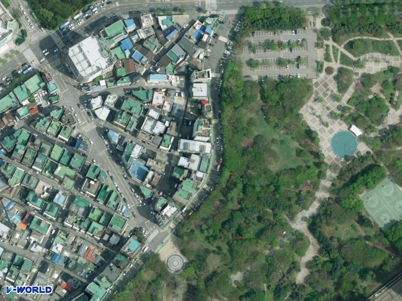 삼성 빌리지 항공사진