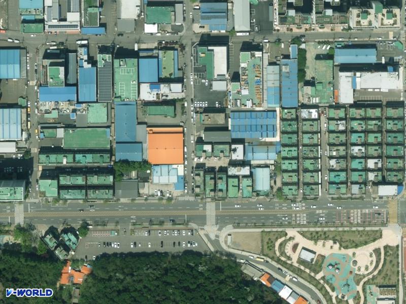 창선주택 항공사진