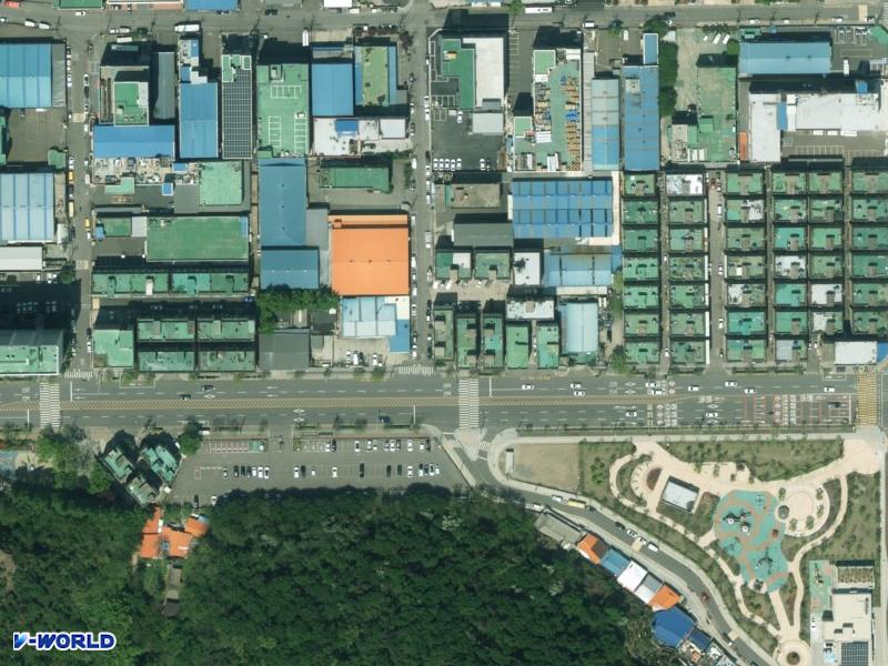 창선주택 항공사진