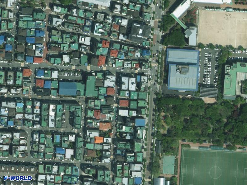 서울다세대 항공사진