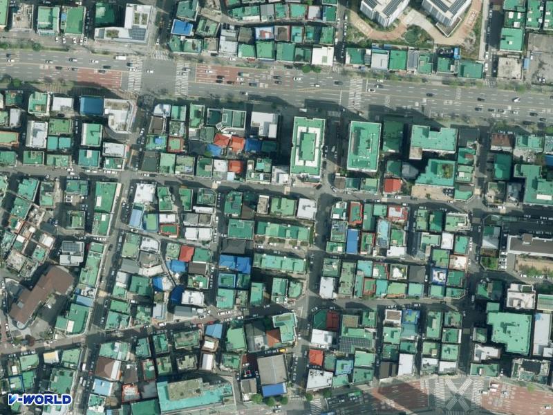 덕산빌라타운 항공사진