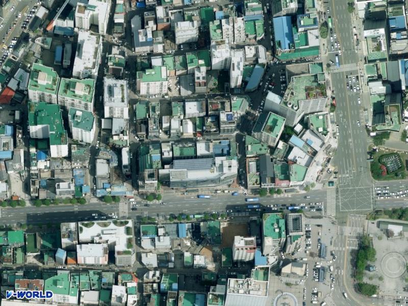 자인빌딩 항공사진