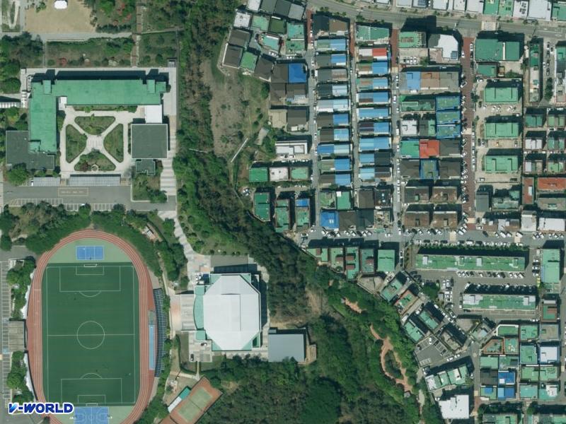 신원빌라 항공사진