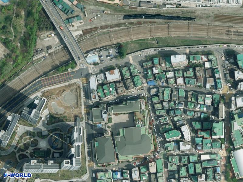 남부주택 항공사진