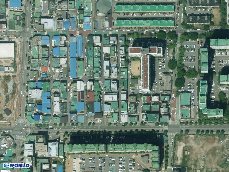경복하우스 항공사진