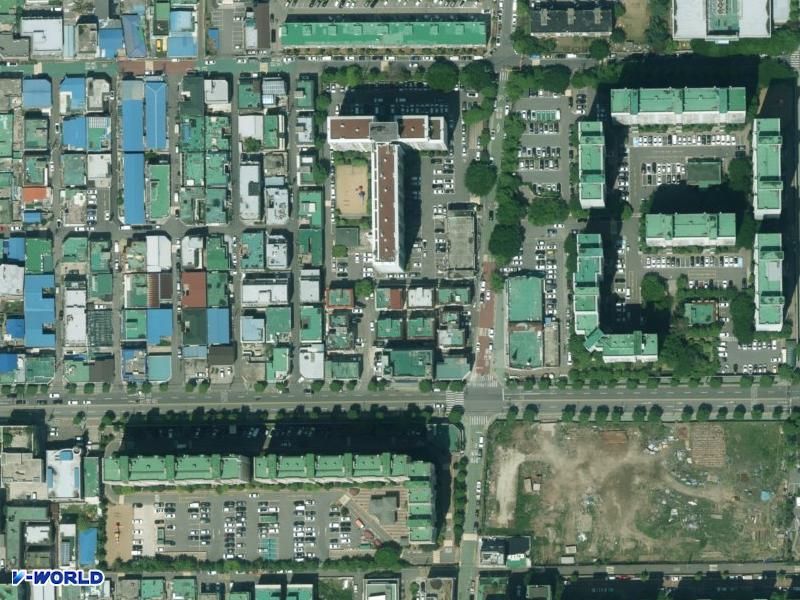 삼우빌라 항공사진