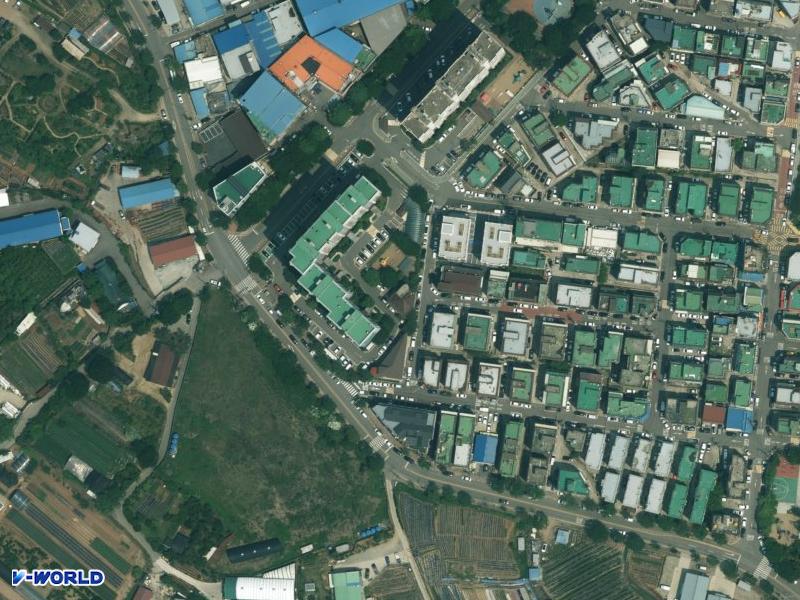 신천우남한신 항공사진