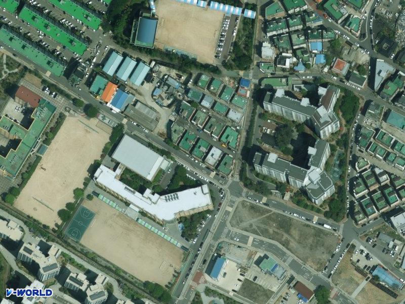 킹스빌타운 항공사진