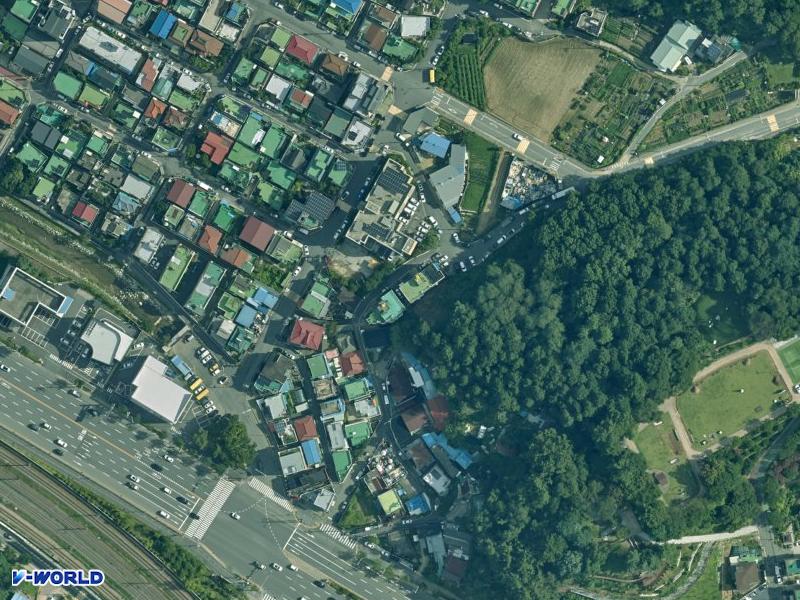 판교빌라 항공사진