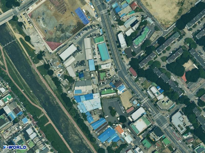 덕산빌라 항공사진