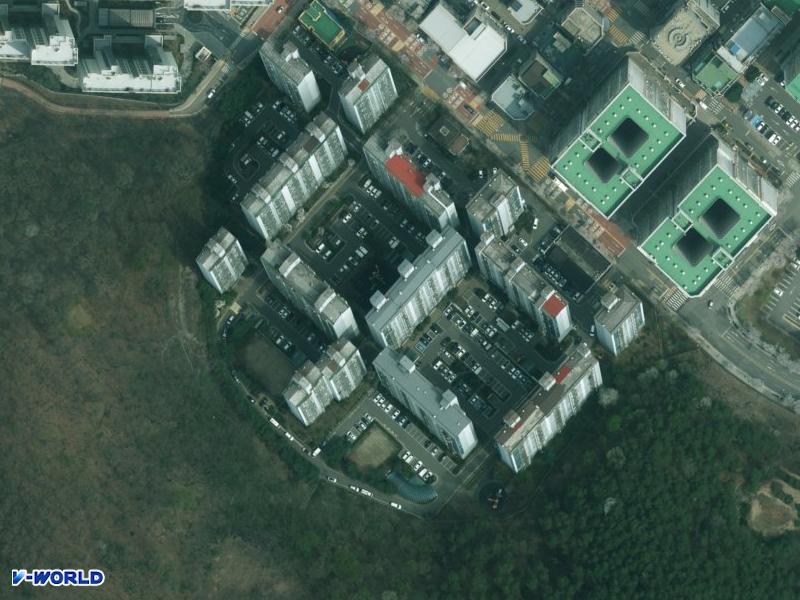 새재마을 청구 항공사진