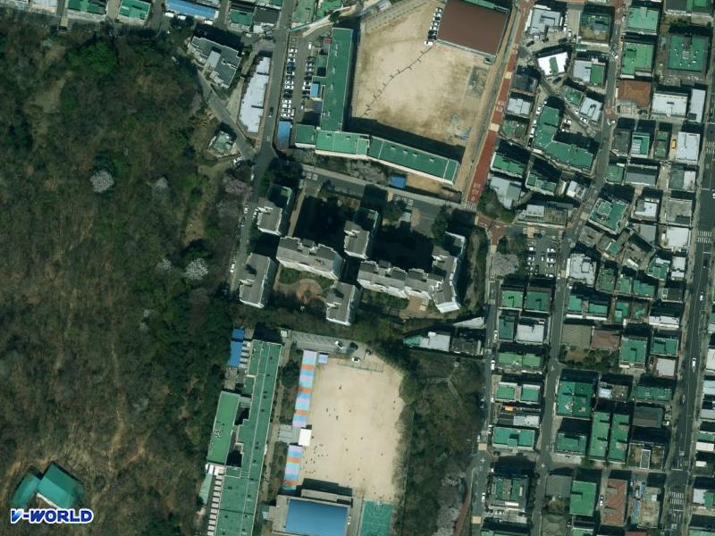 브라운스톤구산 항공사진