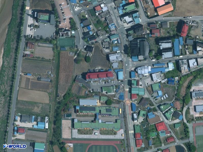 덕산아담 항공사진