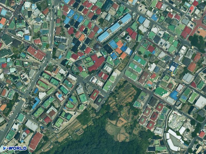 석교빌리지B동 항공사진