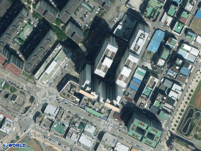 시흥월곶역블루밍더마크 항공사진