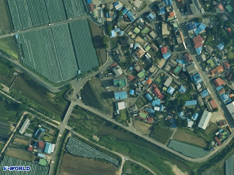 학산빌라 항공사진