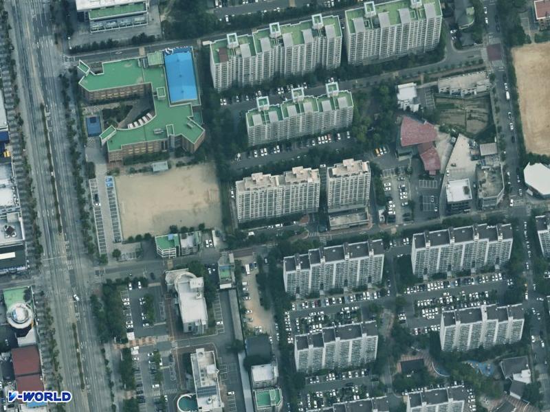 어양 제일 오투그란데 에버 항공사진