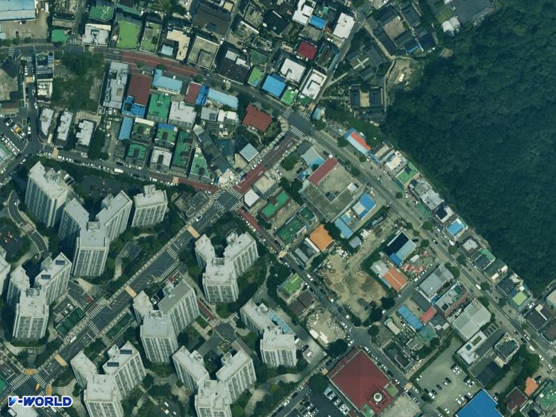 커미조아 사원주택 항공사진
