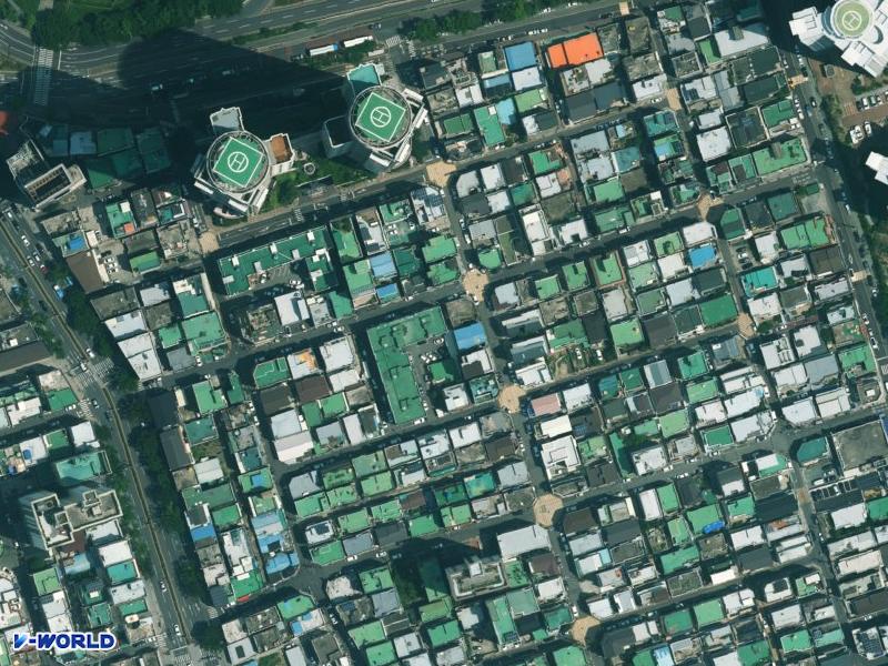 제일아파트 1동 항공사진
