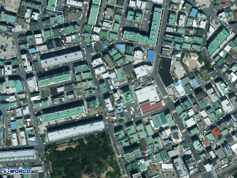 윤창아트빌리지 항공사진
