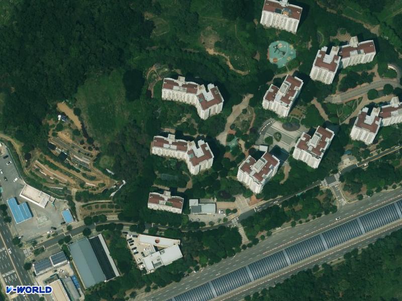 군포당동2삼성마을5단지 항공사진