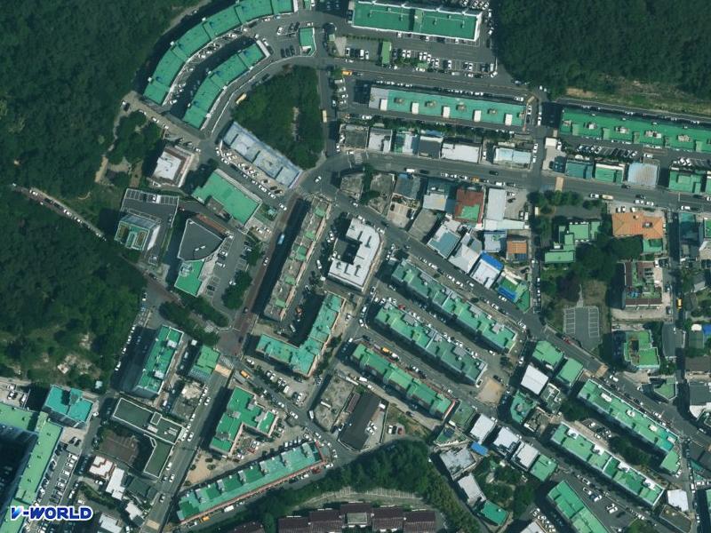 리라연립주택 항공사진