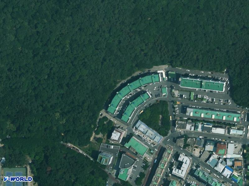 한라파크아파트 1동 항공사진