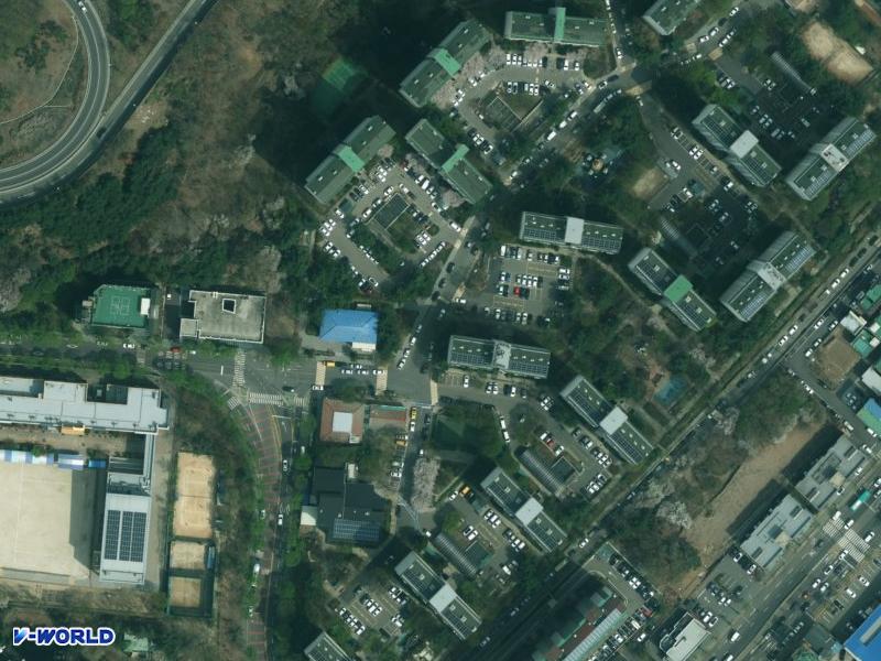 산본매화1 항공사진