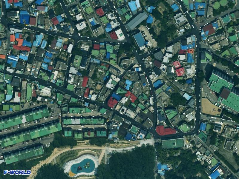 석하우스 항공사진