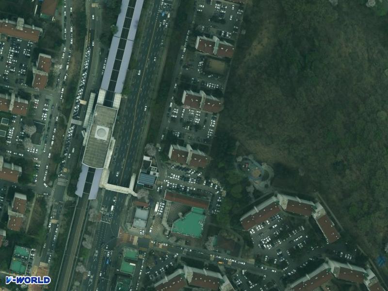 산본4단지한라1차 항공사진