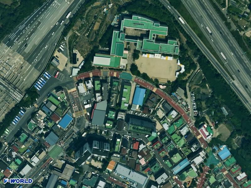 세종빌라 항공사진