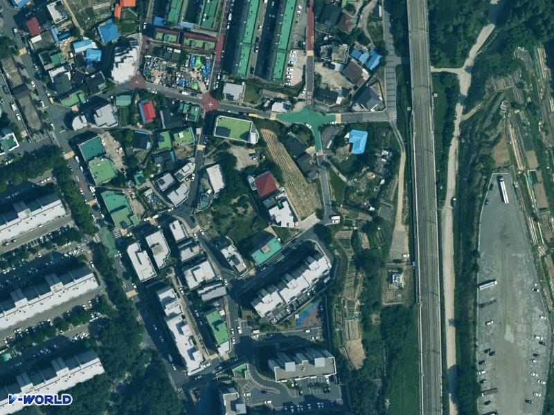주건축물제1동 항공사진