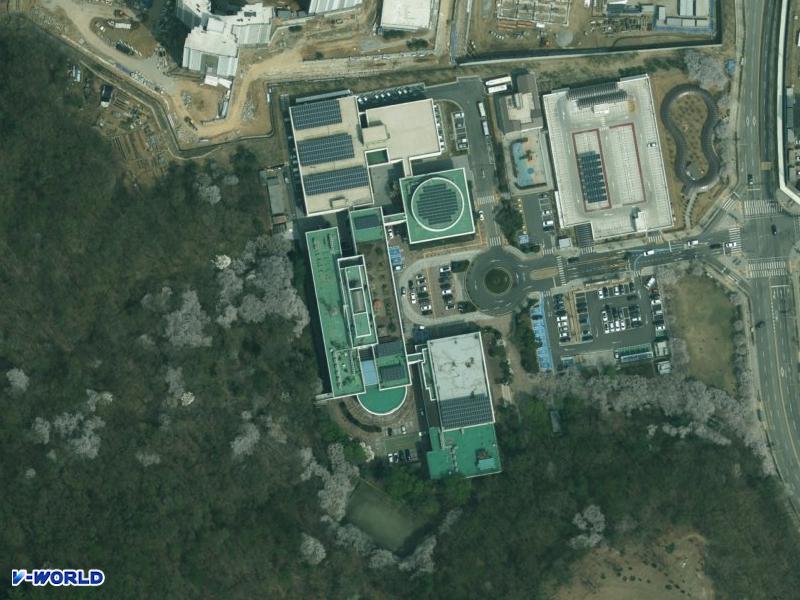 고천지구대방디에트르센트럴 항공사진