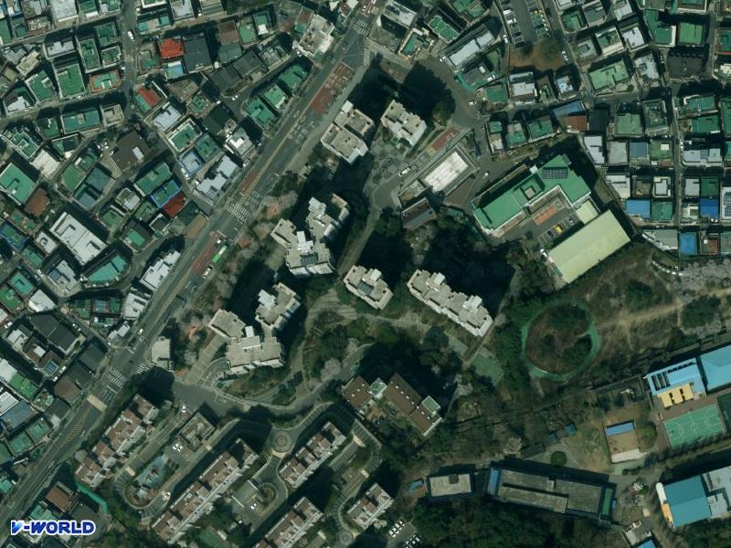 녹번역센트레빌 항공사진