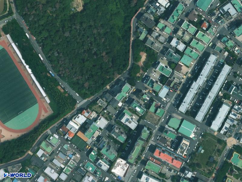 강산파크빌 항공사진