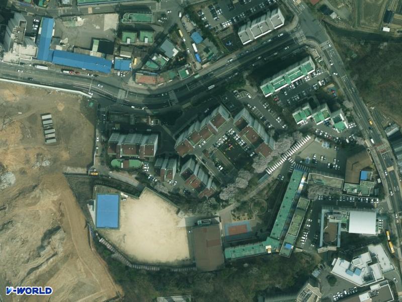 오전동민들레베스파트 항공사진