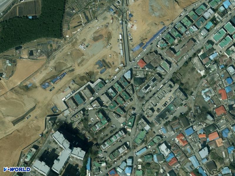 다세대주택 항공사진