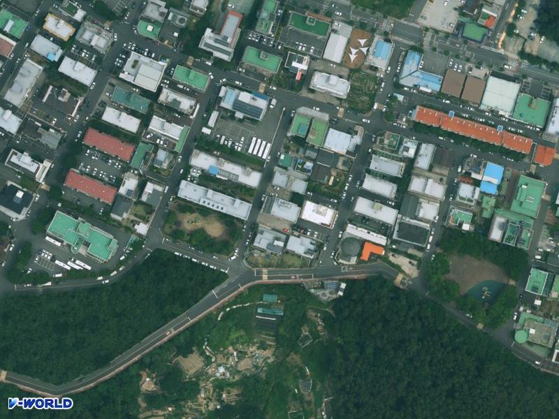 강산파란들 항공사진