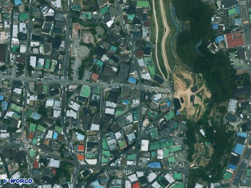 병영아트홈 항공사진