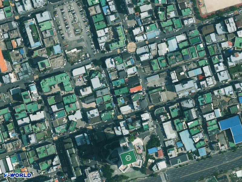 대흥아파트 3동 항공사진