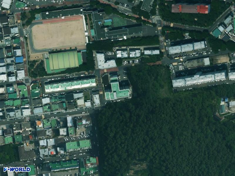 야음동삼익세라믹 항공사진
