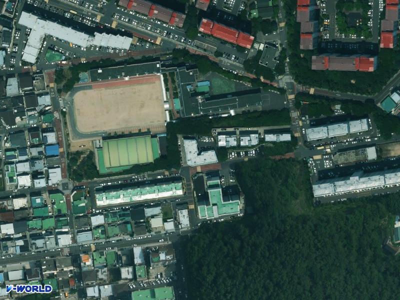 우남빌라 1동 항공사진