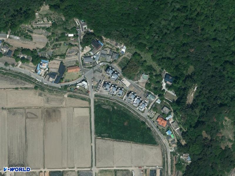 나비채 다세대주택 항공사진
