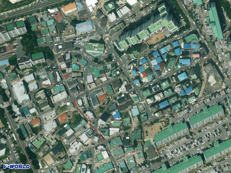 상아맨션 항공사진